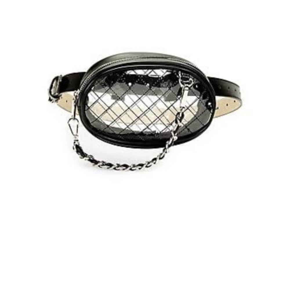 Steve Maddens Women’s Clear Patent Belt Bag